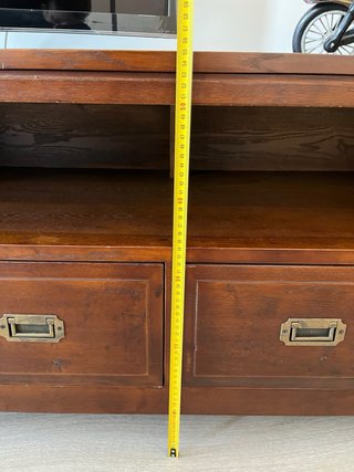 Mueble TV antiguo madera