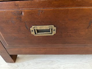 Mueble TV antiguo madera