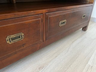 Mueble TV antiguo madera