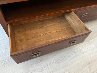 Mueble TV antiguo madera
