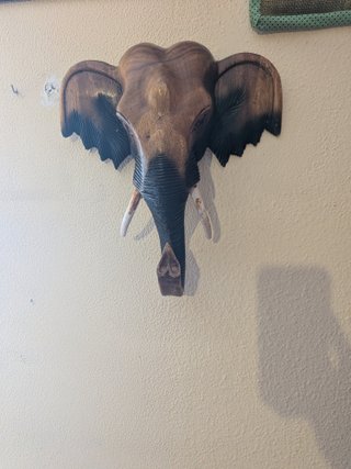 Artesanía Elefante Madera