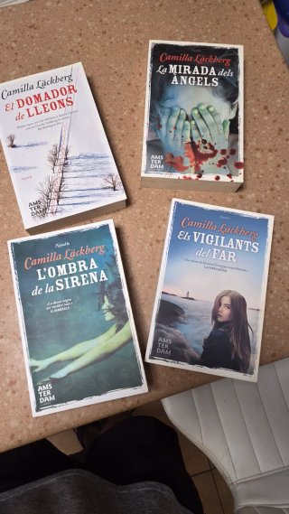Pack libros Camilla Läckberg