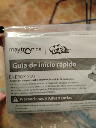 Limpiafondos Dolphin Energy 200 con carro