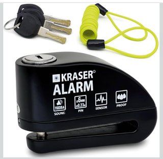 Candado Antirrobo Moto KRASER ALARM