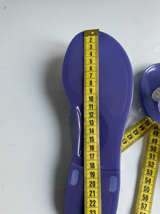 Chanclas Menghi T 38 Morado y Plateado