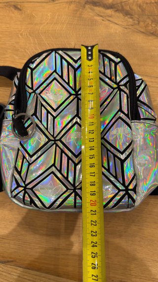 Mochila Adidas Pequeña Holográfica