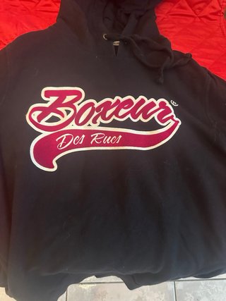 Felpa Boxeur Des Rues nera