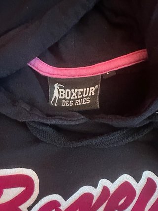 Felpa Boxeur Des Rues nera
