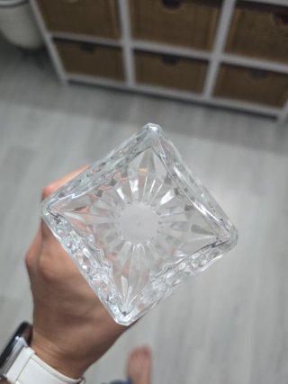 Botella de cristal para whisky