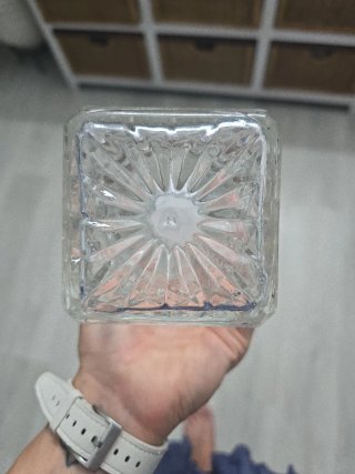 Botella de cristal para whisky