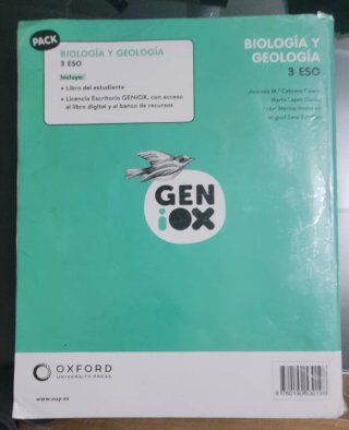 Biología y Geología 3º ESO. Libro del estudiant...