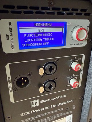 Altavoz Electro Voice ETX 10P