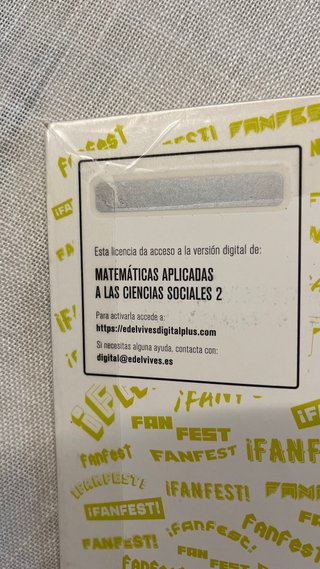 Matemáticas Aplicadas a las Ciencias Sociales 1...