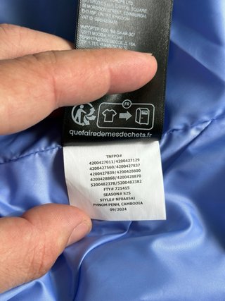 Chaleco The North Face Azul