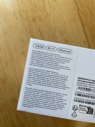 Apple TV 4K 128GB NUEVO