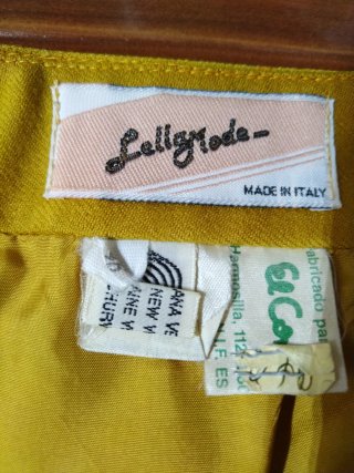 Falda lana negra Talla 46