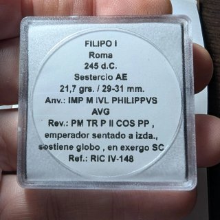 Sestercio Filipo I 245 d.C.