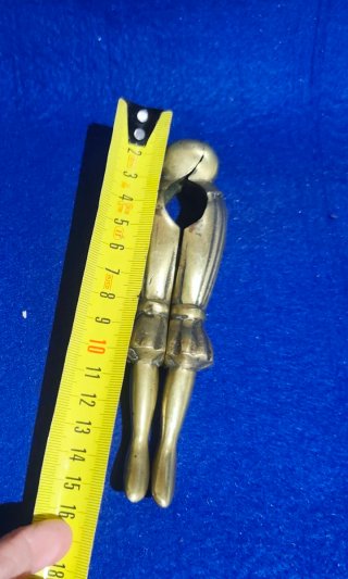 Antico Schiaccianoci in Bronzo