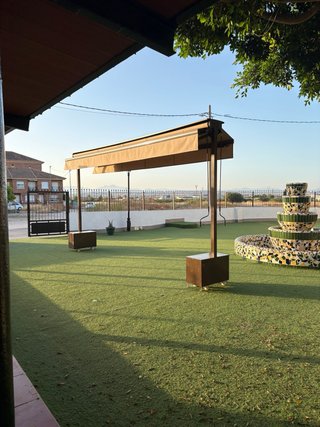 Toldo para jardín o terraza