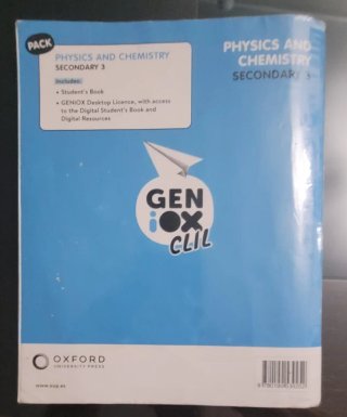 Physics & Chemistry 3º ESO. Student's Book. GENiOX