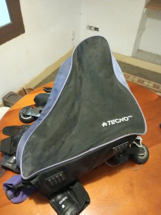 Patines en línea Oxelo y protecciones
