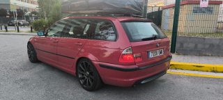 BMW e46 touring, 2004 pegatina medioambiental B