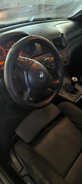 BMW e46 touring, 2004 pegatina medioambiental B