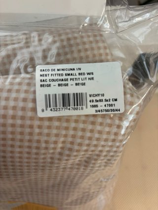 Saco Nórdico Minicuna Cambrass Vichi