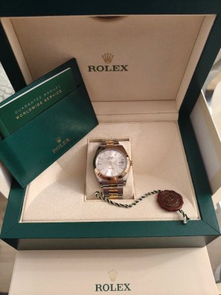 Reloj Rolex Oro y Plata