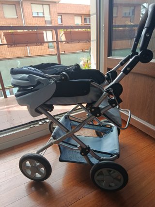 Carrito Knorr Pram-Maker + Bebé Realista Berenguer