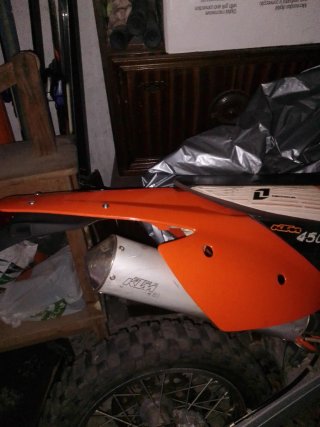 KTM 450 EXC Enduro/Motocross Naranja