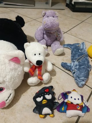 Set peluche vari