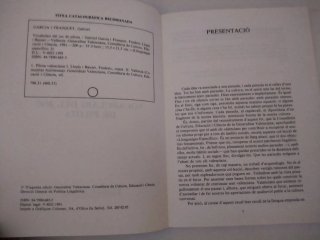 Vocabulario Valenciano El Joc de Pilota