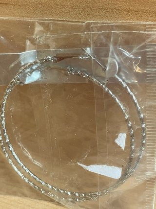 Lote 3 pares pendientes plateados