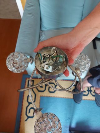 Lámpara de techo 3 brazos