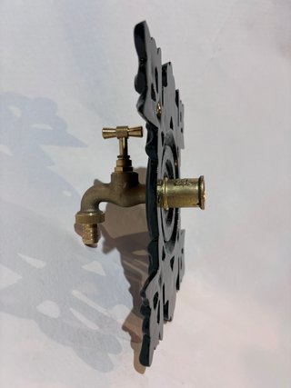 Fuente ornamental aluminio fundido