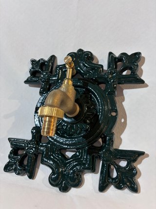 Fuente ornamental aluminio fundido