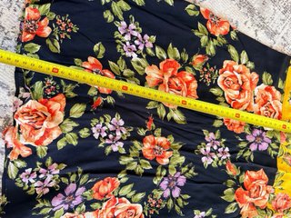 Vestido Zara floral multicolor