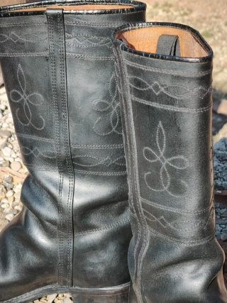 Botas camperas negras mujer