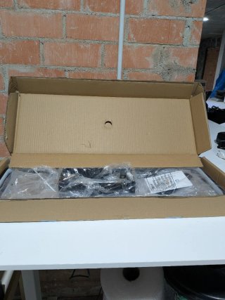 Lámpara Techo LED 80W Alexa Negra/Dorada