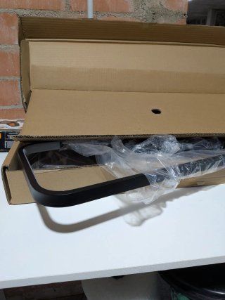 Lámpara Techo LED 80W Alexa Negra/Dorada