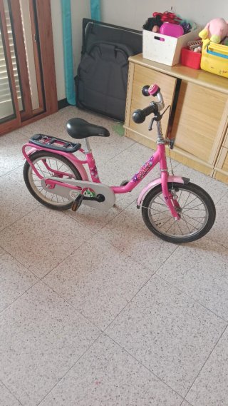 Bicicleta infantil Puky rosa