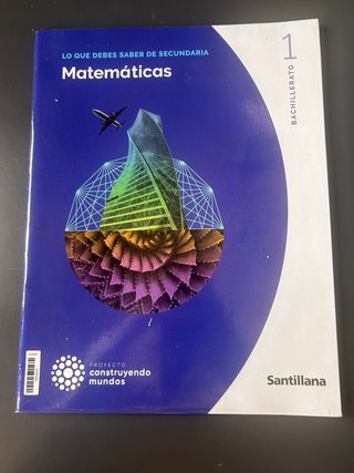 Matemáticas I 1 Bachillerato