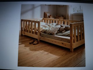 Cama Montessori 80x160 + Colchón Viscoelástico
