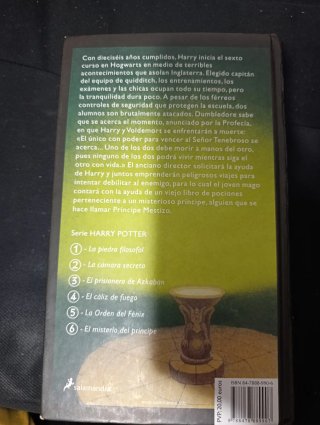 Harry Potter y el misterio del Príncipe