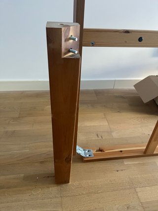 Mesa comedor pino 2m ext. a 3m