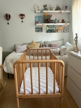 Mini cuna madera Zara Home + colchón