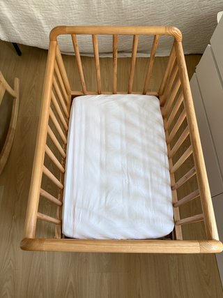 Mini cuna madera Zara Home + colchón