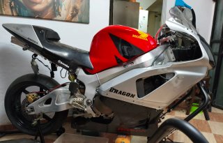 Depósito Gasolina Aluminio 24L Honda vtr sp1-sp2