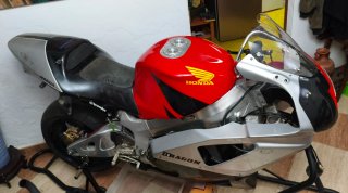 Depósito Gasolina Aluminio 24L Honda vtr sp1-sp2